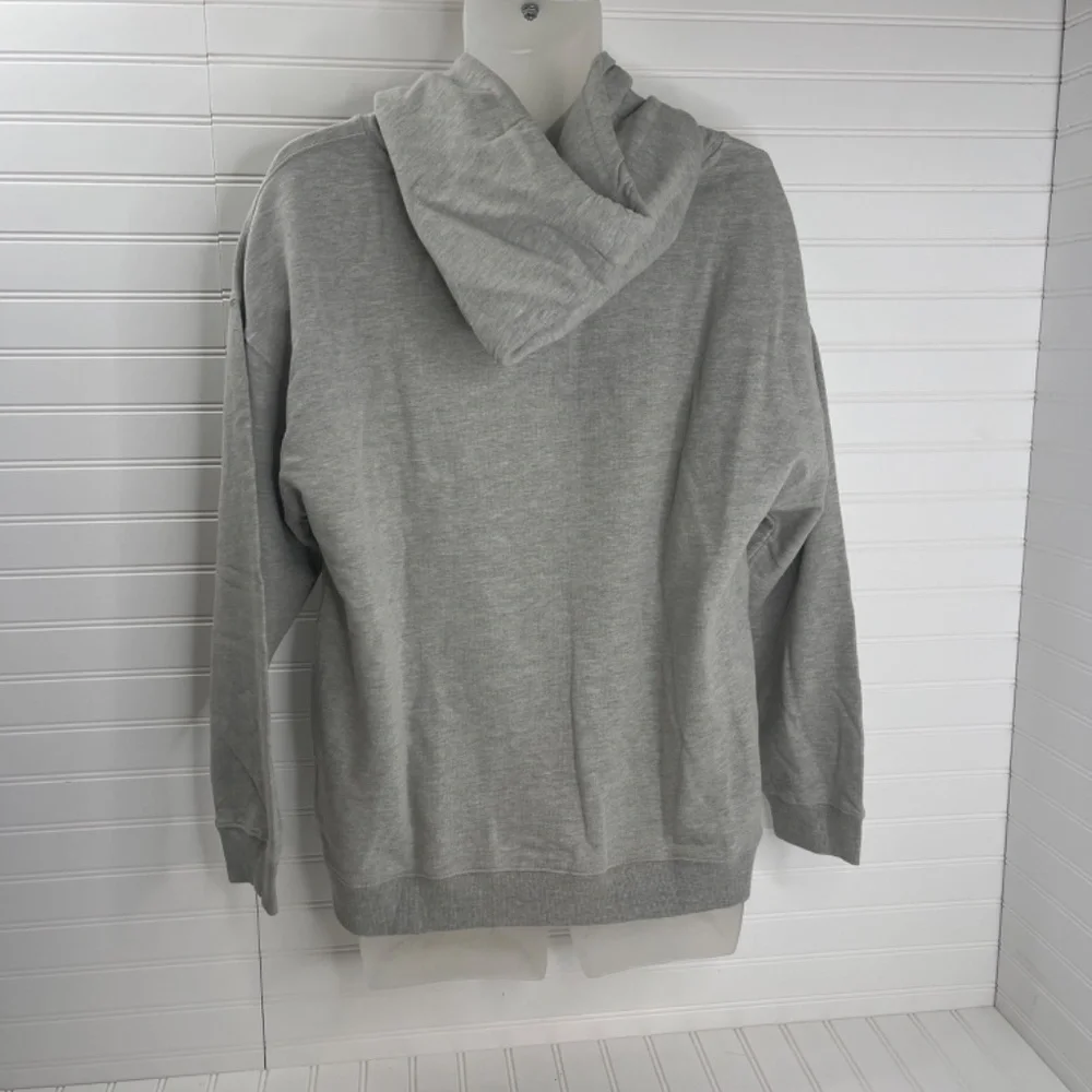 NEW Vintage Canvas Smiley Face Vintage-Print Graphic Hoodie Large - Picture 3 of 7